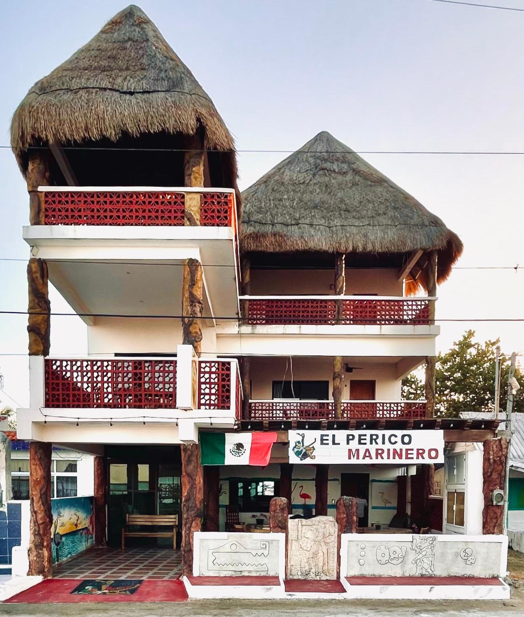 Posada El Perico Marinero Рио-Лагартос Экстерьер фото